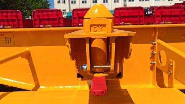 Semi-remorque de transport à conteneurs à trois essieux chinois CIMC avec suspension mécanique ou pneumatique