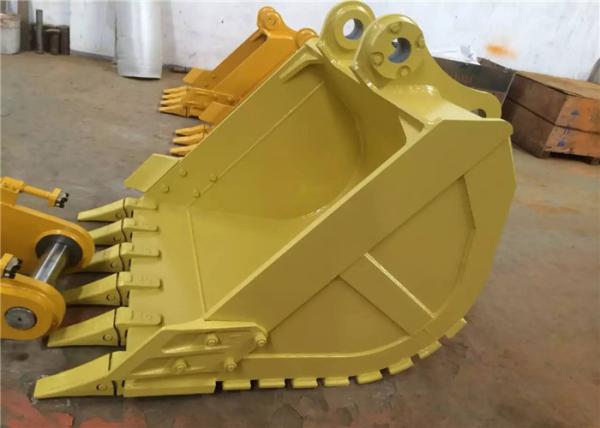 Heavy Duty Excavator Bucket , Earthmoving Cat Ditching Bucket For Excavator