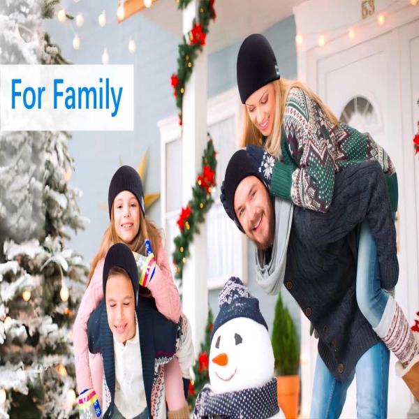 Running Walking Skiing Bluetooth Beanie Hat Christmas Gifts For Men, Women, Kids