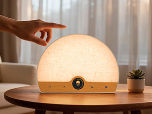 2700K 4000K 6000K Light Therapy Alarm Dimmable Wake Up Light Clocks