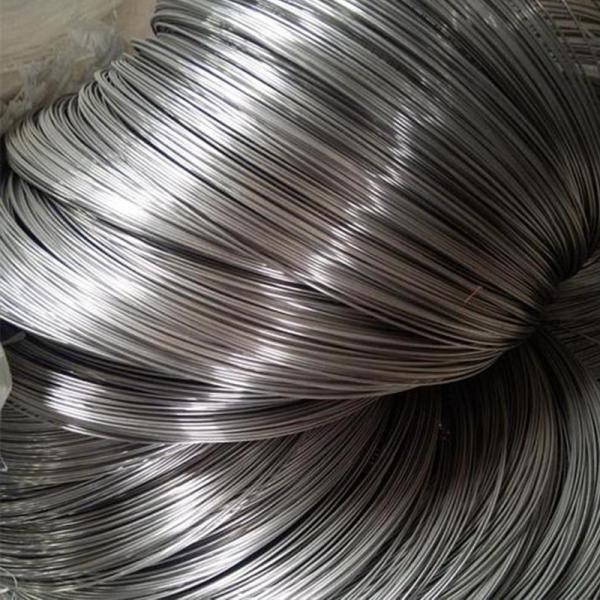 Fio de aço inoxidável de aço de alta elasticidade 201 304 do fio ASTM fio 0.15-12mm de 316 molas