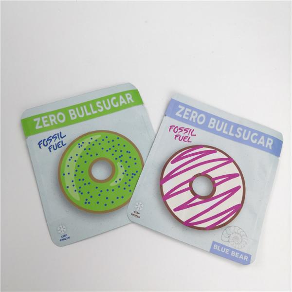 Personalize o cannabis que de empacotamento do saco de Mylar do alimento 35g Mylar plástico se levanta malotes