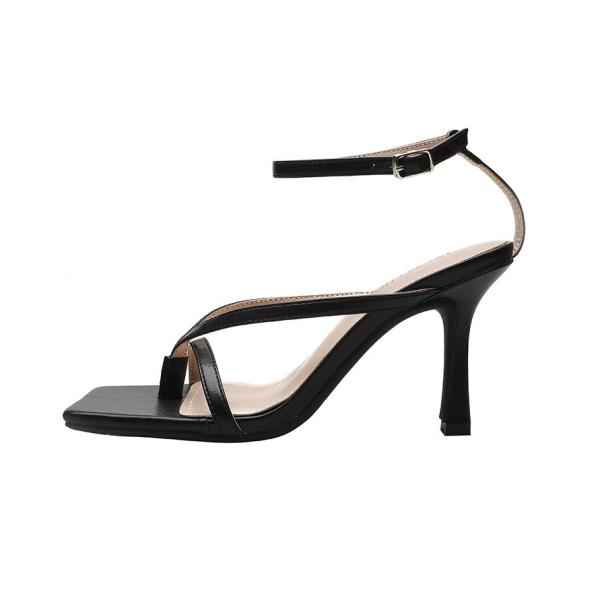 3193-2 Sexy Open-Toed High Heels Are Thin High Heel Sandals Stiletto Banquet Net Red Women'S Shoes High Heels Brand High