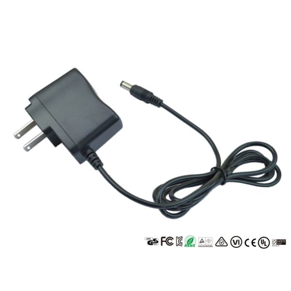 USA Market Wall Plug AC DC Adapter 5V 12V 6V 9V Power Supply UL CE Approved