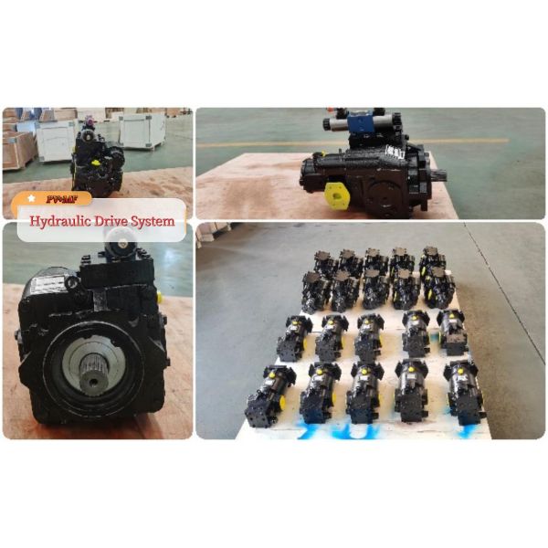 harvester hydraulic motor and pump system Manual Loading Hydraulic Driven Pump With High Quality