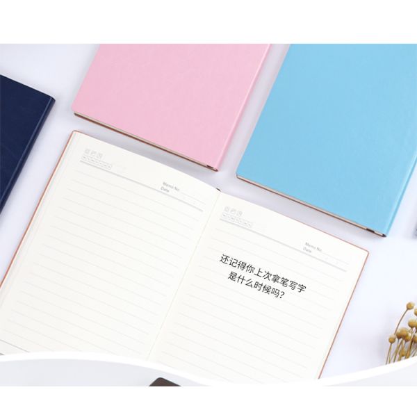 Офисные и школьные канцелярские принадлежности Размер А5 Внутренняя страница Кожа на заказ Цветные печатные тетради