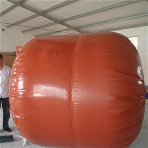 1.5mm PVC Coated Tarpaulin 1000 Ton Biogas Sstorage Tank Methane Gas Tank Portable Storage Tank