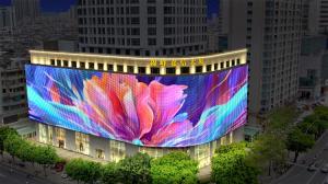 Outdoor Waterproof P100 LED Net Screen Lightweight Thin Flexible Mesh LED