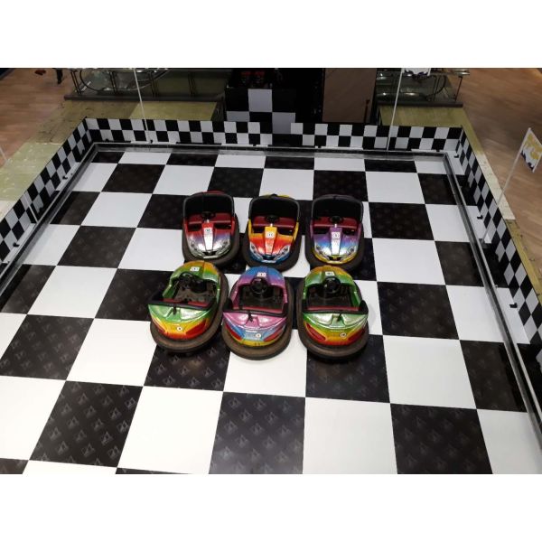 Durable Battery Bumper Cars , DC24V Kiddie Bumper Cars Wear Resistant