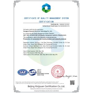 Keyouda Electronic Technology Co.,ltd Certifications