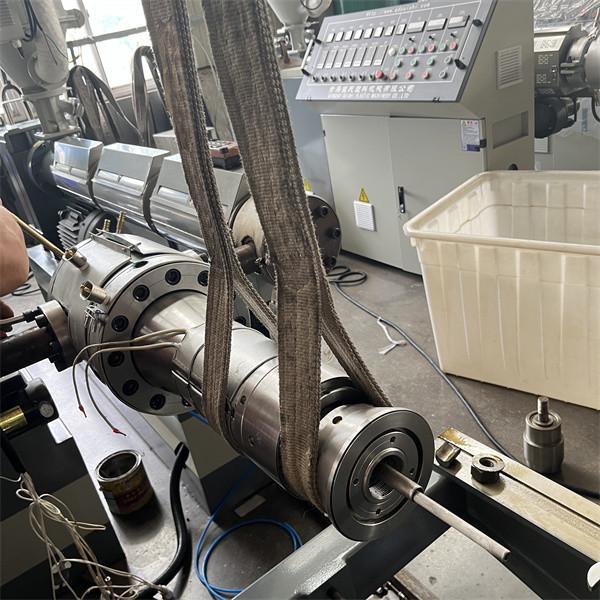 Single Screw Extruder Double Wall Corrugated Pipe Machine Speed and Production for PP HDPE Pipes