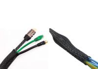 Chama Sleeving trançada elétrica do ANIMAL DE ESTIMAÇÃO das cablagens - retardador