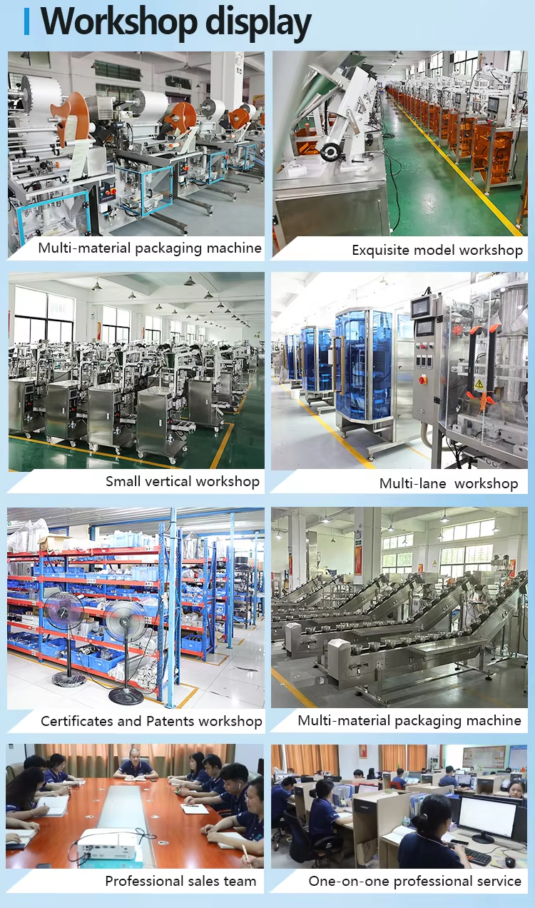 Liquid / Granule Ketchup Sachet Packing Line Machine Automatic Multi Lane