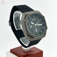 Ml 1006 Mulheres/Homens Relógio de Quartz de silicone com três olhos e seis agulhas