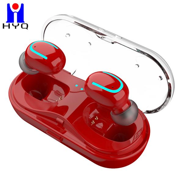 Mini Wireless BT Earphones V5.2 Waterproof  TWS True Stereo Headset With Charging Case