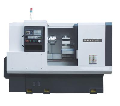 Máquina poderosa do torno da elevada precisão do torno do CNC do leito FL500