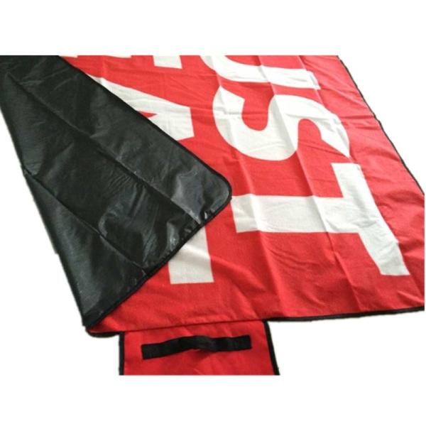 Waterproof Camping Outdoor Picnic Accessories Fleece Portable Picnic Blanket