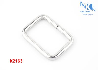 Fashion Design Purse Making Hardware , Rectangle D Ring For Bag Handbag