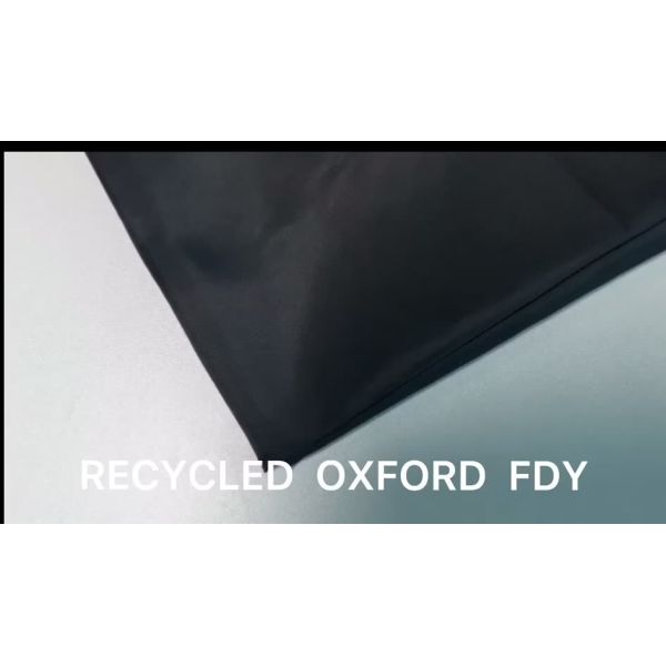 Chinese factory Lining material and case fabric Oxford Fabric polyester RECYCLED  OXFORD FDY