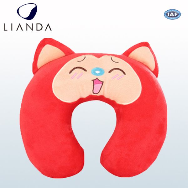 Animal Style Airplane Travel Pillow / Memory Foam Neck Pillow Light Weight SGS TUV Standard