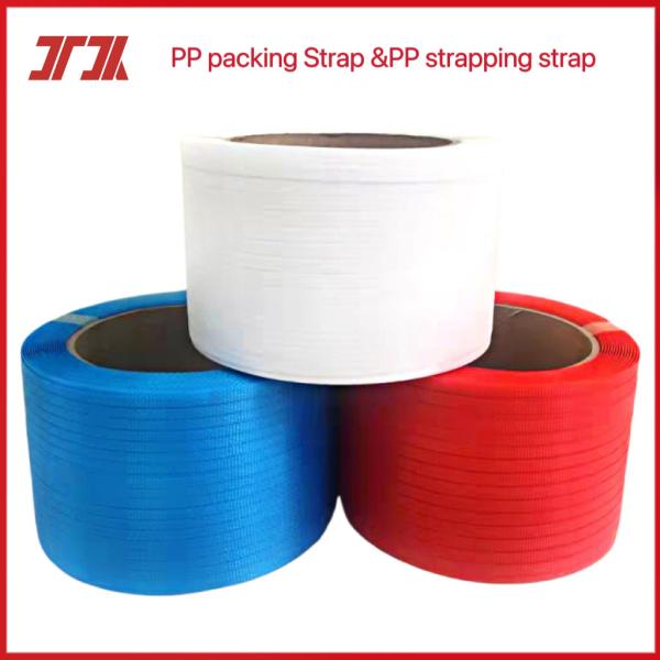 0505mm Automatic Grade Polypropylene PP Strapping Roll Of 60kg Break Strength Packing Belt