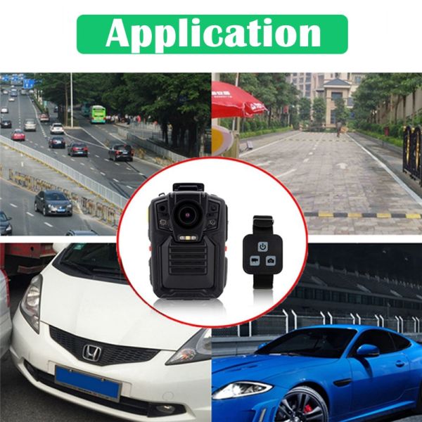 Gravação completa vestida do atraso 300s da polícia HD 1296P das câmaras de vídeo de GPS corpo Wearable