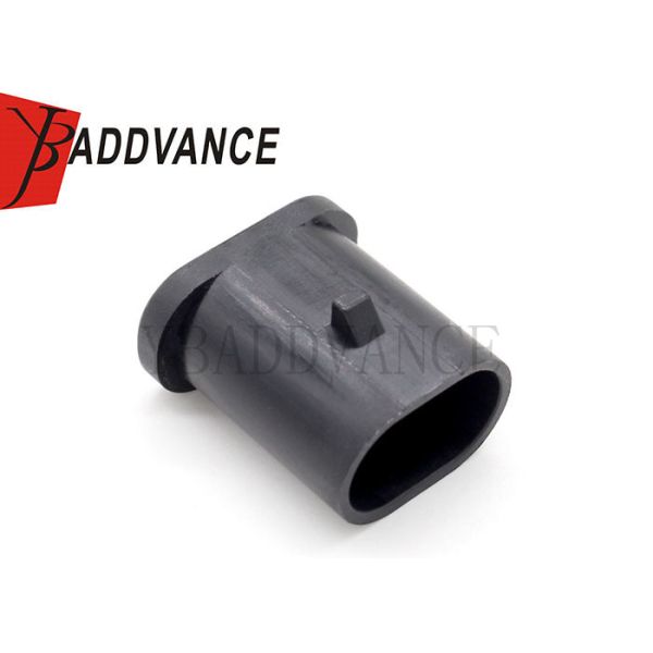 2 Pin PA66 Plastic Cover Caps Male Lightweight For AMP Superseal 1.5mm Connector