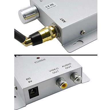 Micro 1.2GHz Wireless Pinhole A/V PAL Camera with Receiver Set