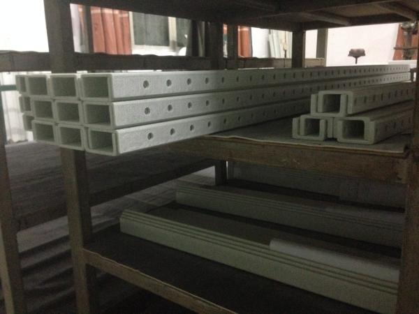 Anti Corrosion FRP Fiberglass , FRP Square Tube For Electrical Plastic Connector