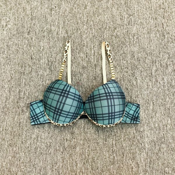 Plus Size Bra Underwear Set Wholesale Best Quality 38-44 C Low MOQ Three Quarters 3/4 Cup Underwear Set Women