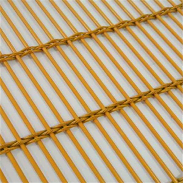 Os painéis decorativos tecidos de aço lisos da grade do metal dividem Max Width 6m