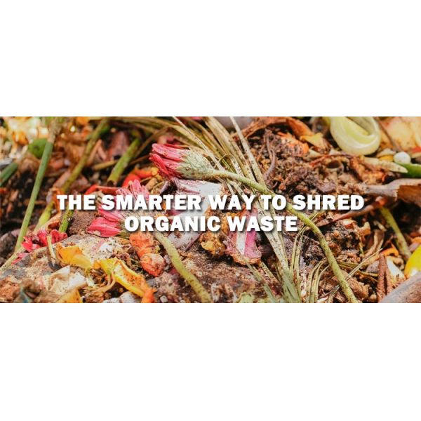 Commercial Vegetable Waste Shredder Machine  Industrial Automatic Food Waste Crusher