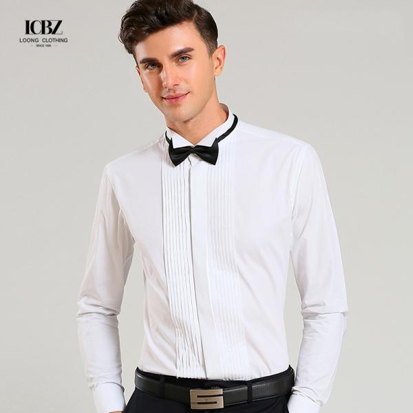 Blusa floral masculina de manga longa camisa de moda com fecho de peito único