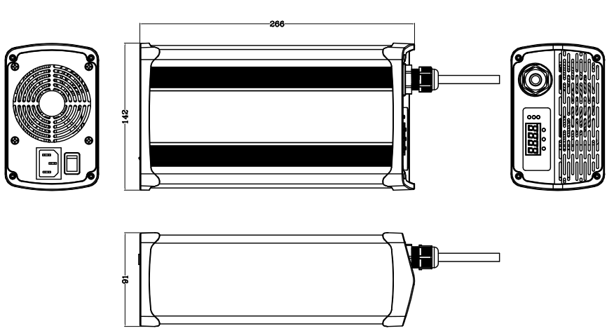 предохранение от заряжателя батареи OCP 12v 24v 36v 48v 60v 72v OLP OVP