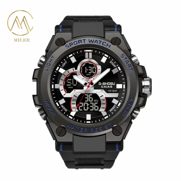 Modern Type Malaysia 30 Meters Water Resistance Leather Strap Quartz Wrist Watch