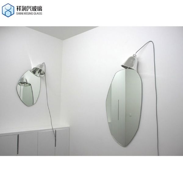Technique Laminated Customized Request Beveled Mirror Glass Strips for Wall Decorative