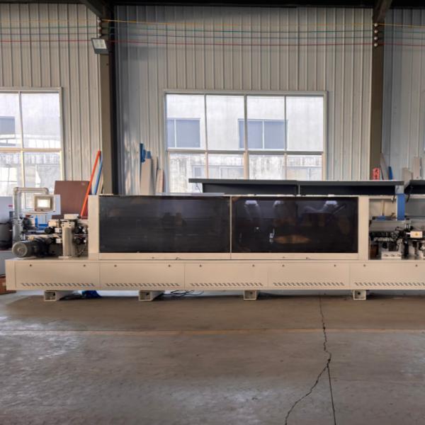 Wood Furniture Machine Pre-Milling Corner Rounding Automatic Straight Edge Banding Machine