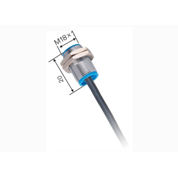 2 Wire Explosion Proof Proximity Sensor , Capacitive Proximity Switch AM18 Namur