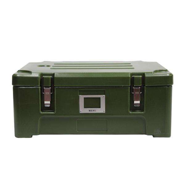 Bpa Free Cold Food Carrier 10 Hours 25L Food Transport Box Green