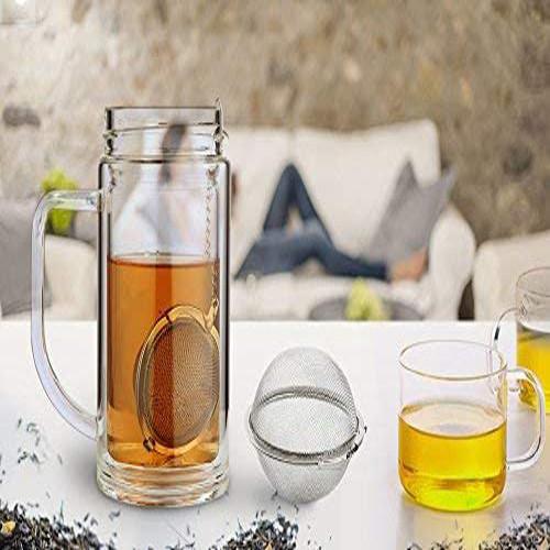 Silver 304 Stainless Steel Mesh Tea Ball Tea Strainer Filters For Tea