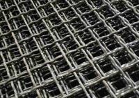 Le grillage serti par replis d'acier inoxydable d'AISI 1.5mm 6mm, ASTM a galvanisé Mesh Screen en acier