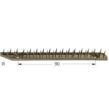 Yellow Stenter Machine Pin Bar Pin Plate Babcock Stenter Machine Spare Parts