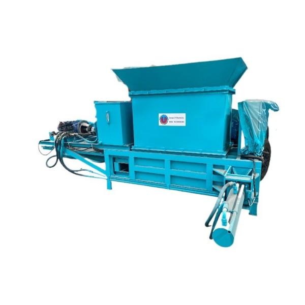 Electric Automatic Wood Shaving Bale Bags Compress Machines Baler