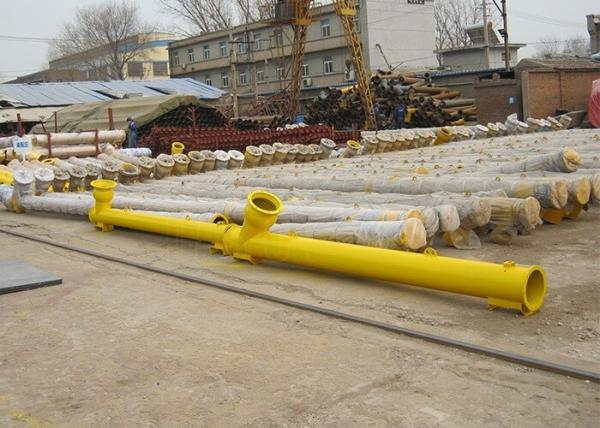 Small Flexible Cement Screw Conveyor Industrial Screw Conveyors For Power
