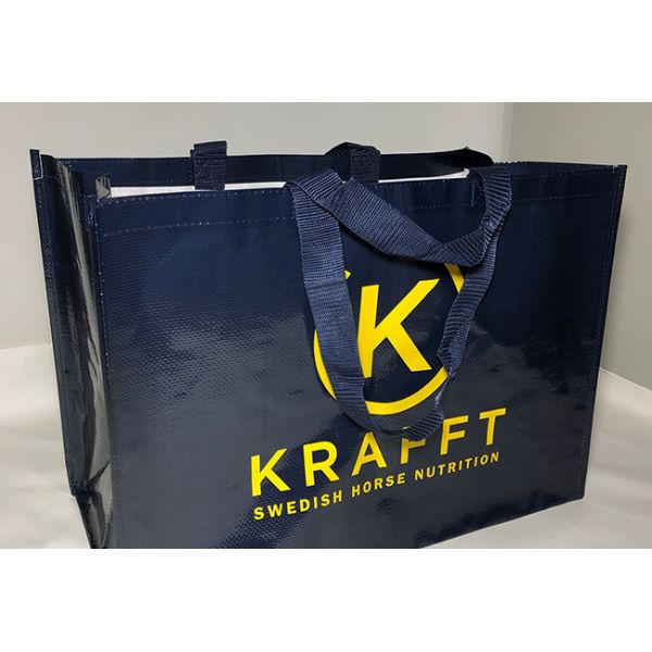 Анти- сплетенный полипропилен тяги кладет зеленый цвет в мешки 160Gsm Biodegradable