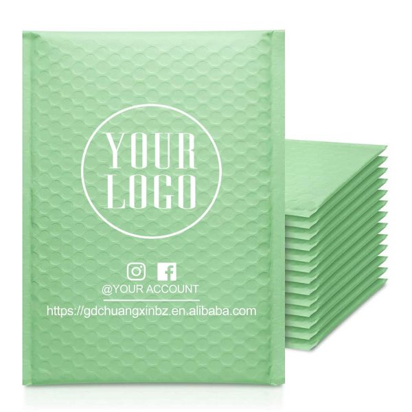 GDCX Green Plymor Mail Red Bubble Mail Bubble Mailer Bag Shipping Plastic Bubble Mailer Envelope Padded Envelope Postal Packages