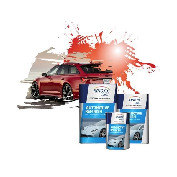 High Solid Liquid Auto Paint Hardener 2K Automotive Spray Paint With Hardener