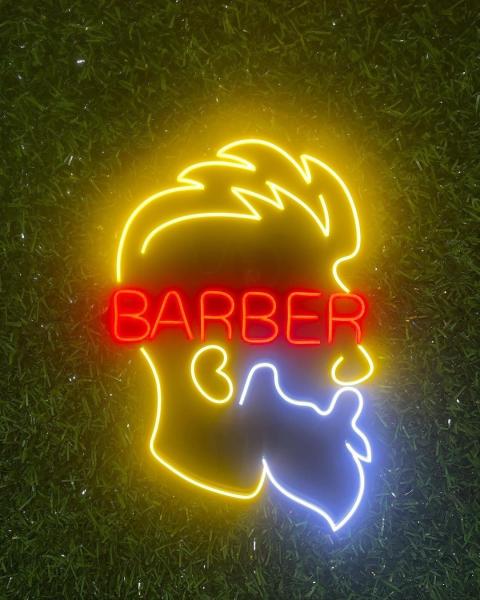2- Design Custom Made Flexible Strip Lamp Lighting Tattoo Name Gaming Logo Studio LED Neon Sign