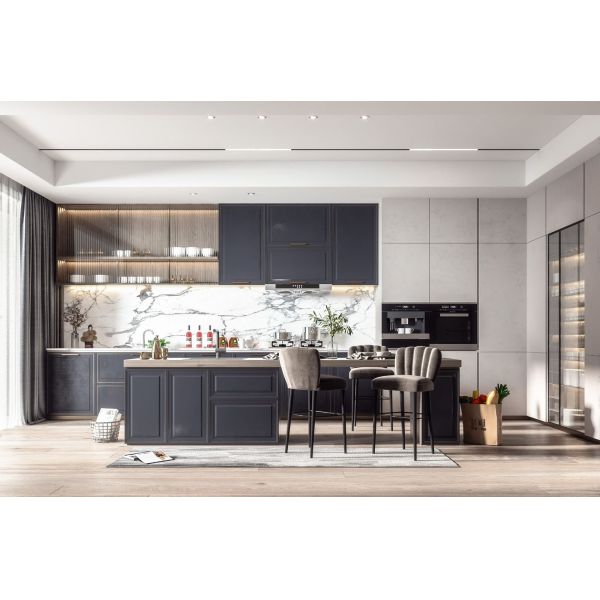 Armoires de cuisine modernes meubles armoire de cuisine pour hôtel de ville