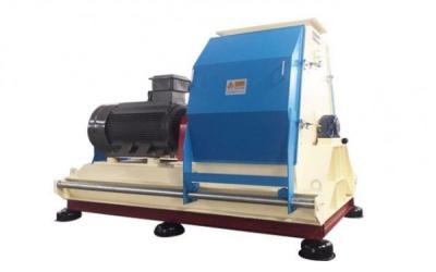High Output Feed Hammer Mill Grinder WL Water Drip Serial For Sorghum / Corn